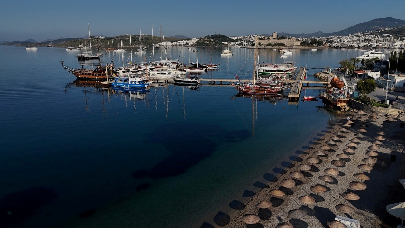Bodrum'da Halk Plajları Sezona Hazır (2)