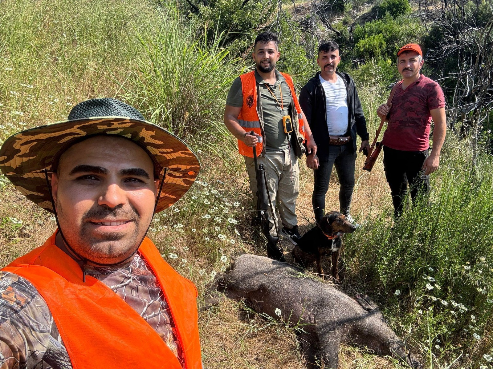 Gündoğmuşta Domuz Sürek Avı Düzenlendi (2)