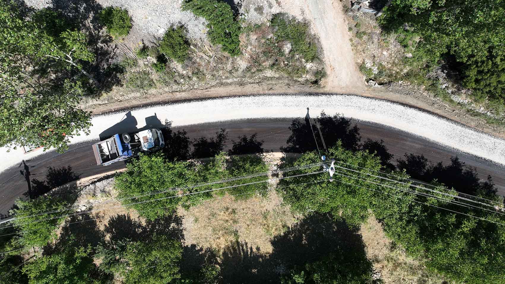 Kaş Beldibi Ve Sütleğen Grup Yolu Asfaltlanıyor (20)