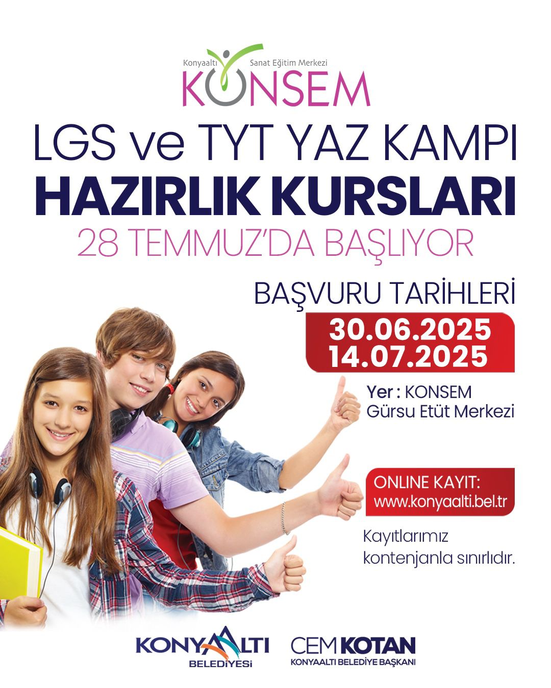 Konyaaltı Lgs Ve Tyt Hazırlık Kurslarına Nasıl Başvurulur