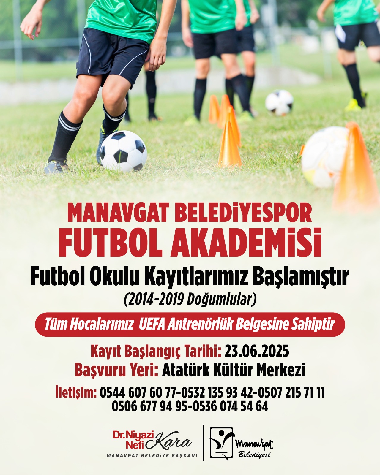 Manavgat Belediyespor Futbol Akademisi Minik Yeteneklerini Arıyor-1