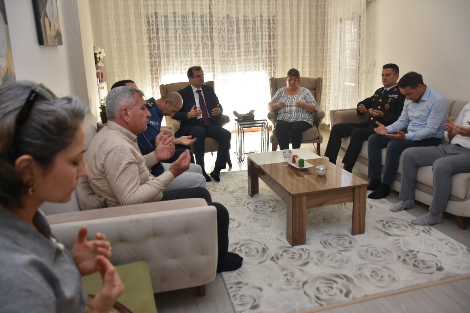 Salihli'de Şehit Aileleri Kurban Bayramı'nda Unutulmadı (2)
