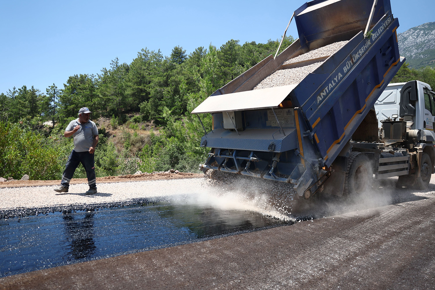 Alanya Şıhlar Mahalle Yolu Asfalta Kavuştu (4)