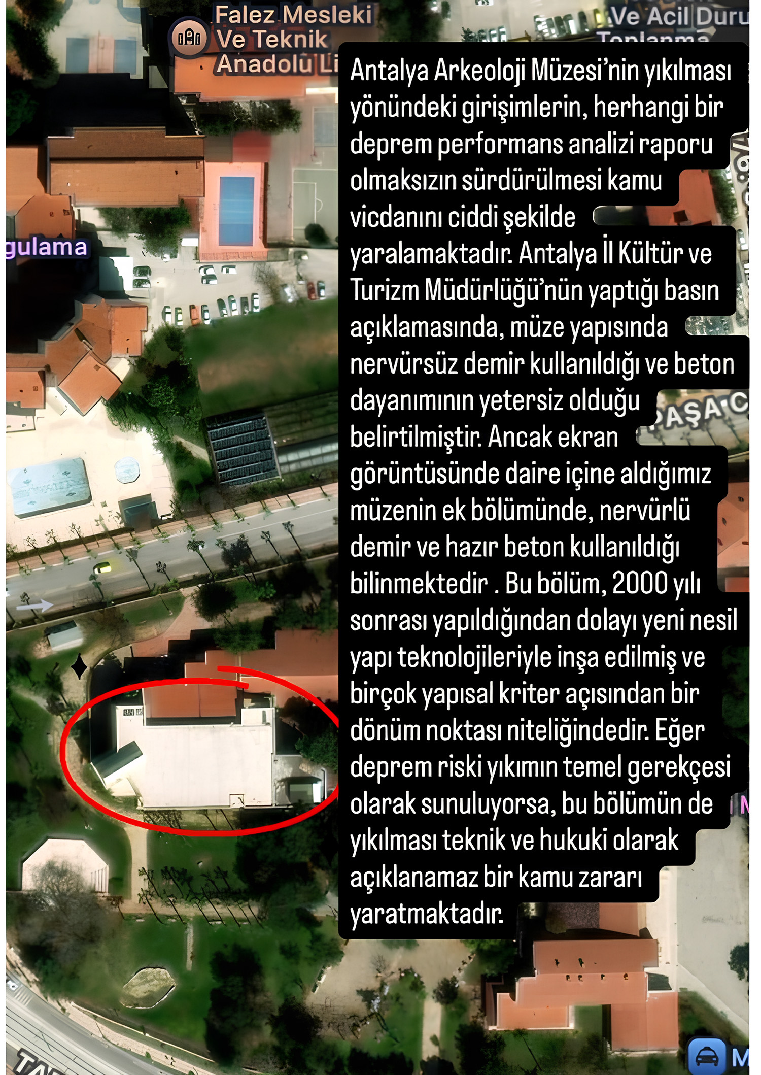 Antalya Müzesi Yıkıldı Mı