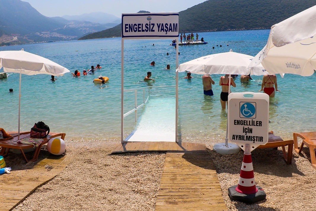 Antalya’da Engeller Ortadan Kalktı! Kaş’ın Engelsiz Plajı Nerede (3)