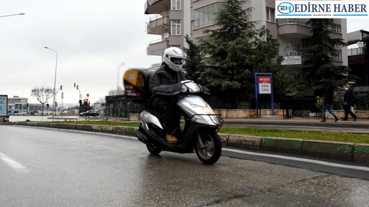 Antalyada Kurye Kazaları
