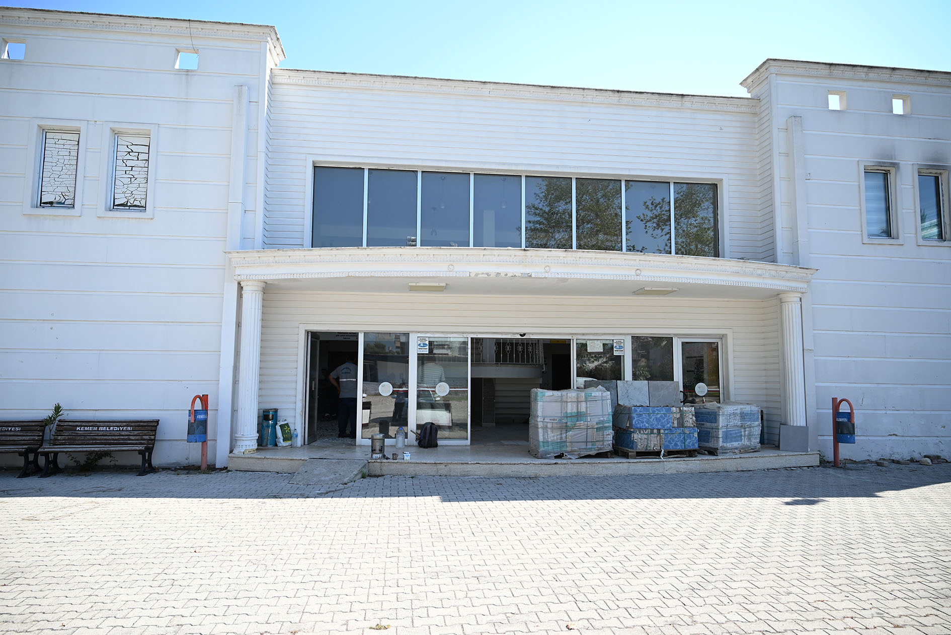 Arslanbucak Düğün Salonu’nda Tadilat Çalışmaları (2)