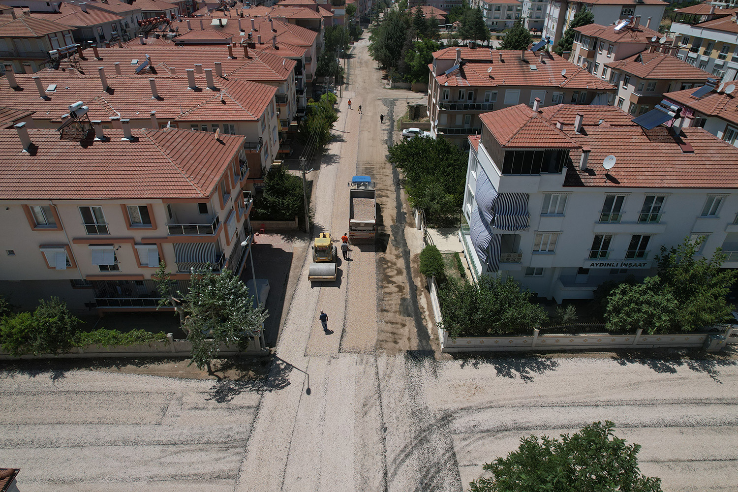 Asfalt Çalışmaları Aşağıpazar’da Devam Ediyor (1)