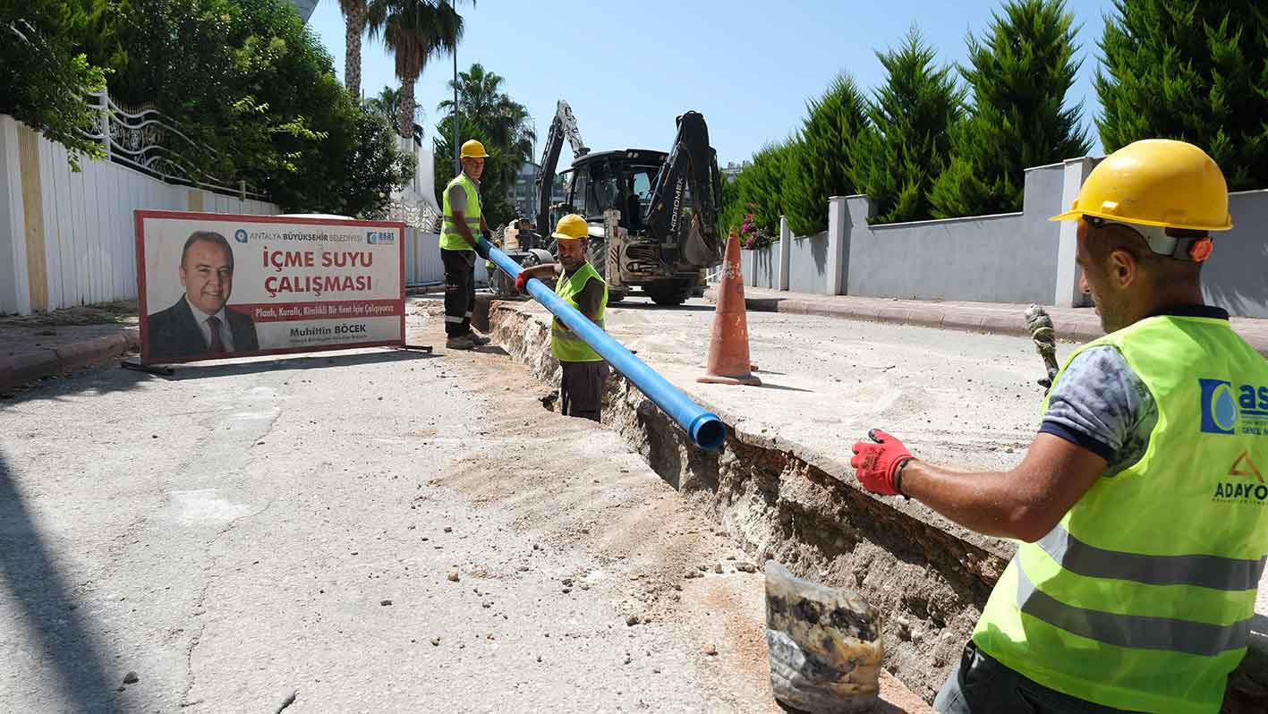 Konyaaltı’na 570 Milyon T L’lik İçme Suyu Yatırımı (3)