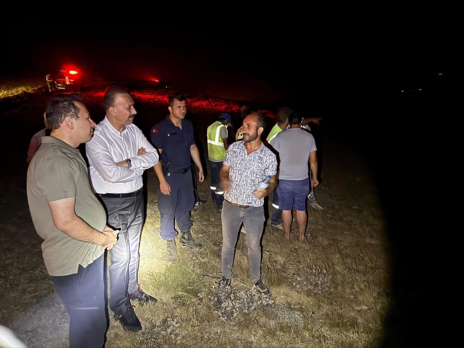 Konya'daki Orman Yangını Isparta Sınırına Dayandı, Köylerde Tedbir Alındı (1)
