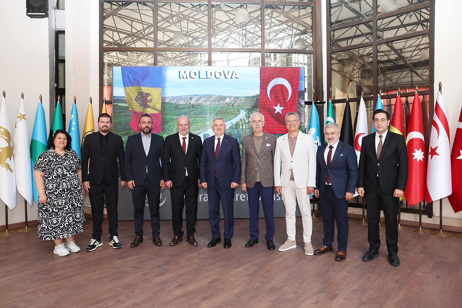 Moldova Büyükelçisi Dmitri Croitor'dan Ato Başkanı Baran'a Veda Ziyareti (2)