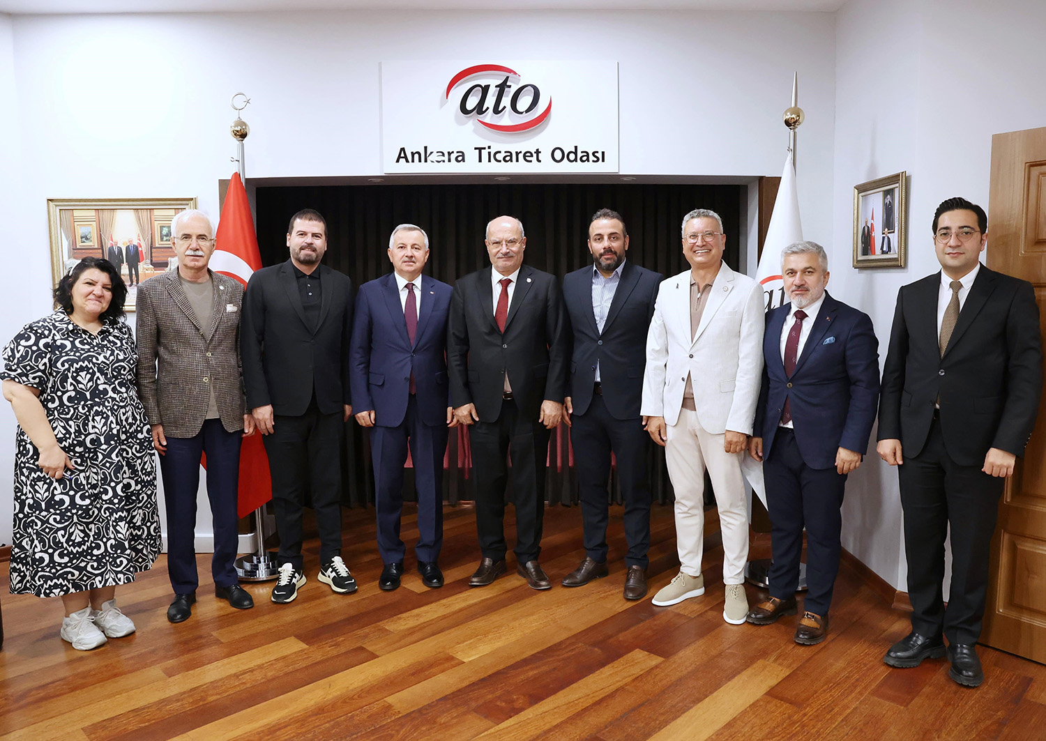 Moldova Büyükelçisi Dmitri Croitor'dan Ato Başkanı Baran'a Veda Ziyareti (3)
