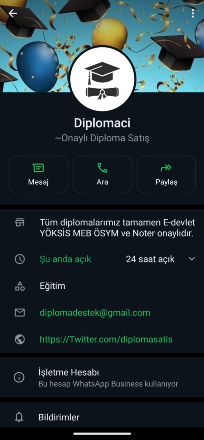 Replika Diploma Diploma Satisi Magduriyeti Parami Geri Verin 3