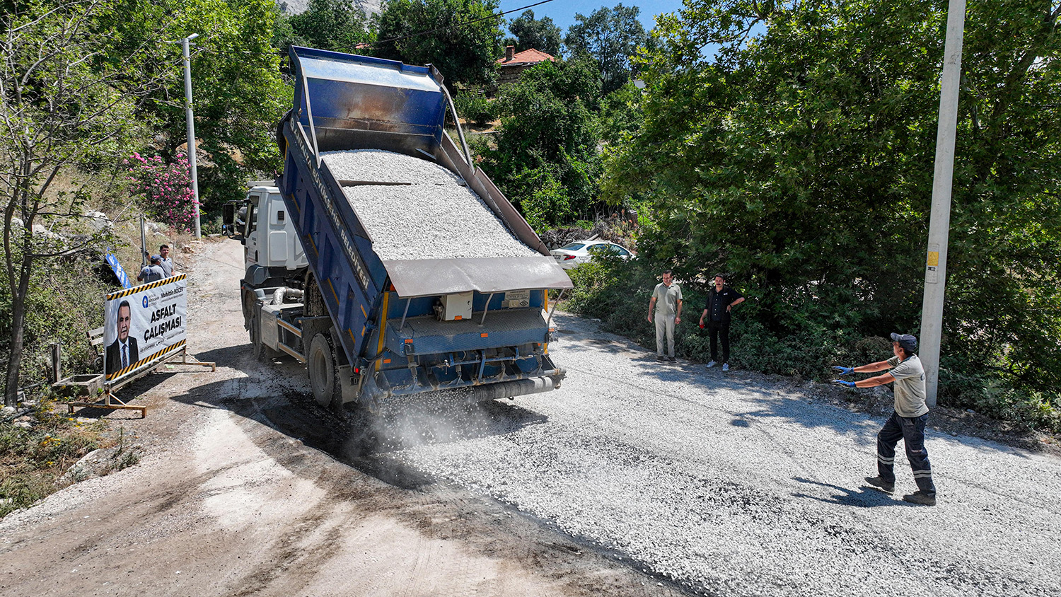 Serik Haskızılören Mahallesi Yeni Yoluna Kavuştu (6)
