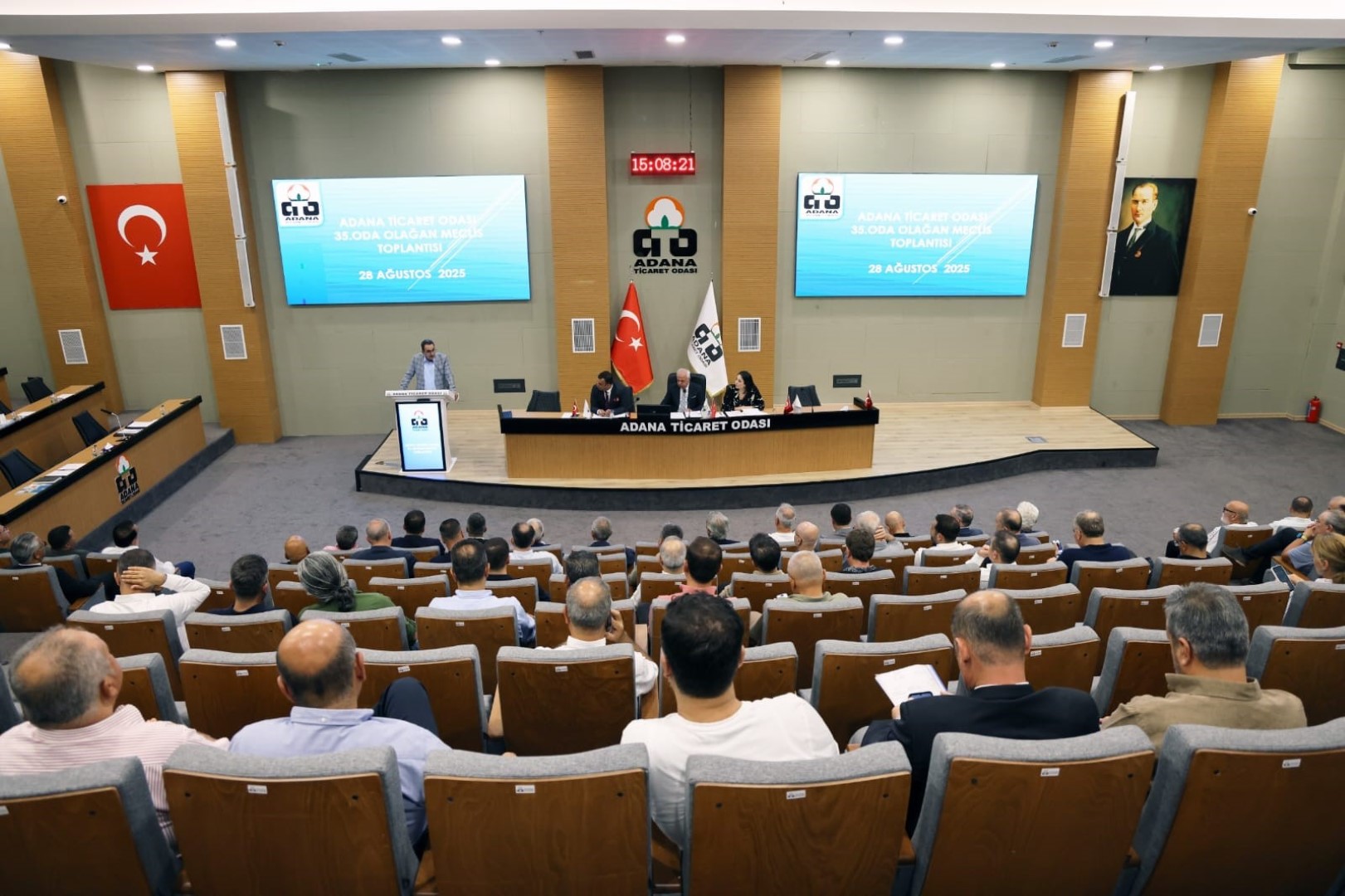 Adana Ticaret Odası Ağustos Ayı Meclis Toplantısı Yapıldı (3)