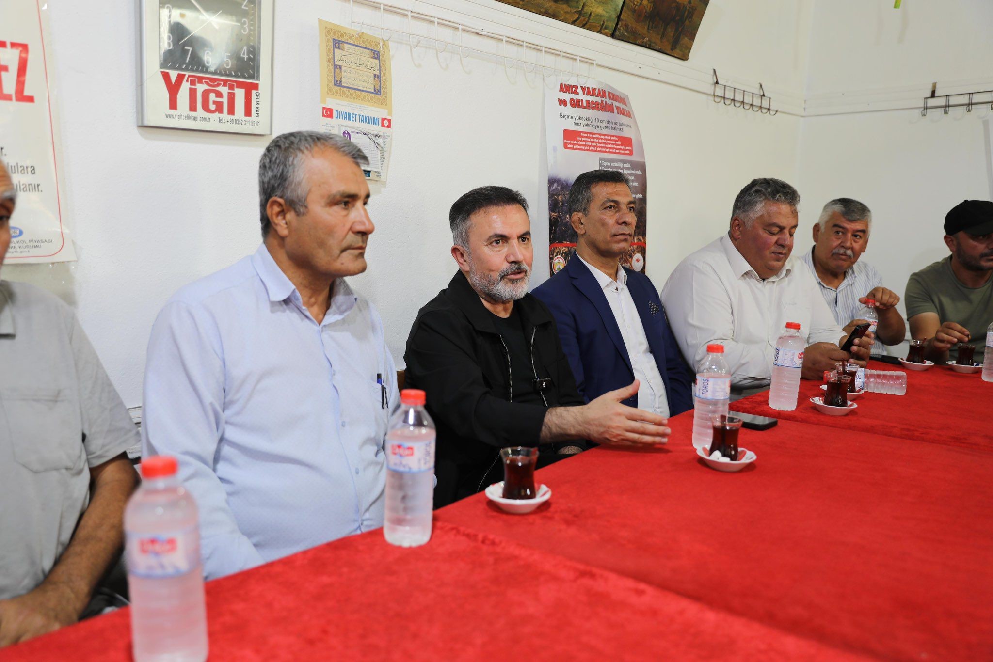 Ak Parti Adana İl Başkanı Dağlı, Tufanbeyli’de Vatandaşları Dinledi (3)