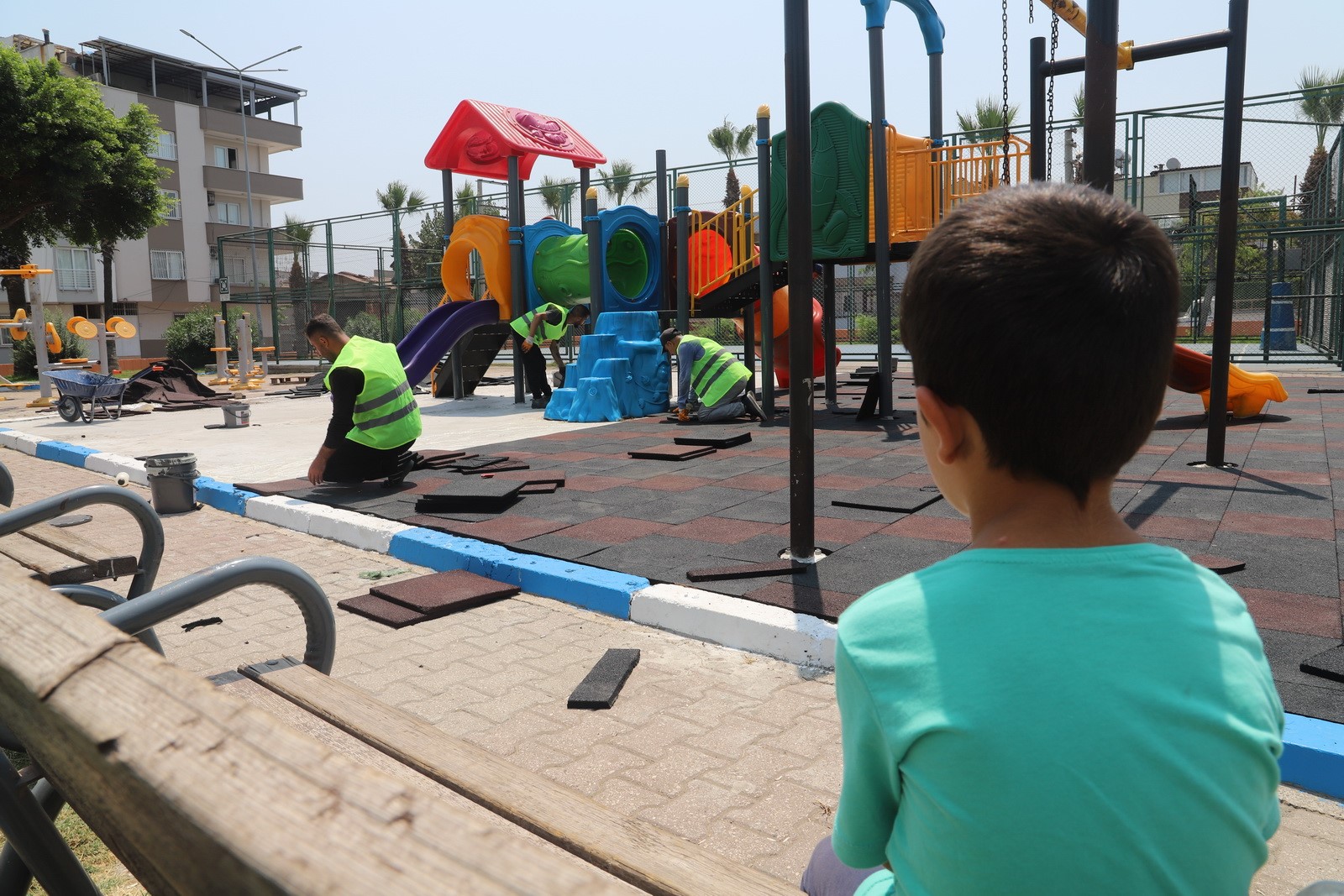 Akdenizde Parklar Yenileniyor (2)