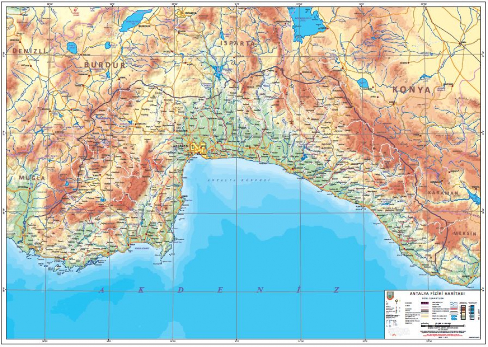Antalya Haritası 001