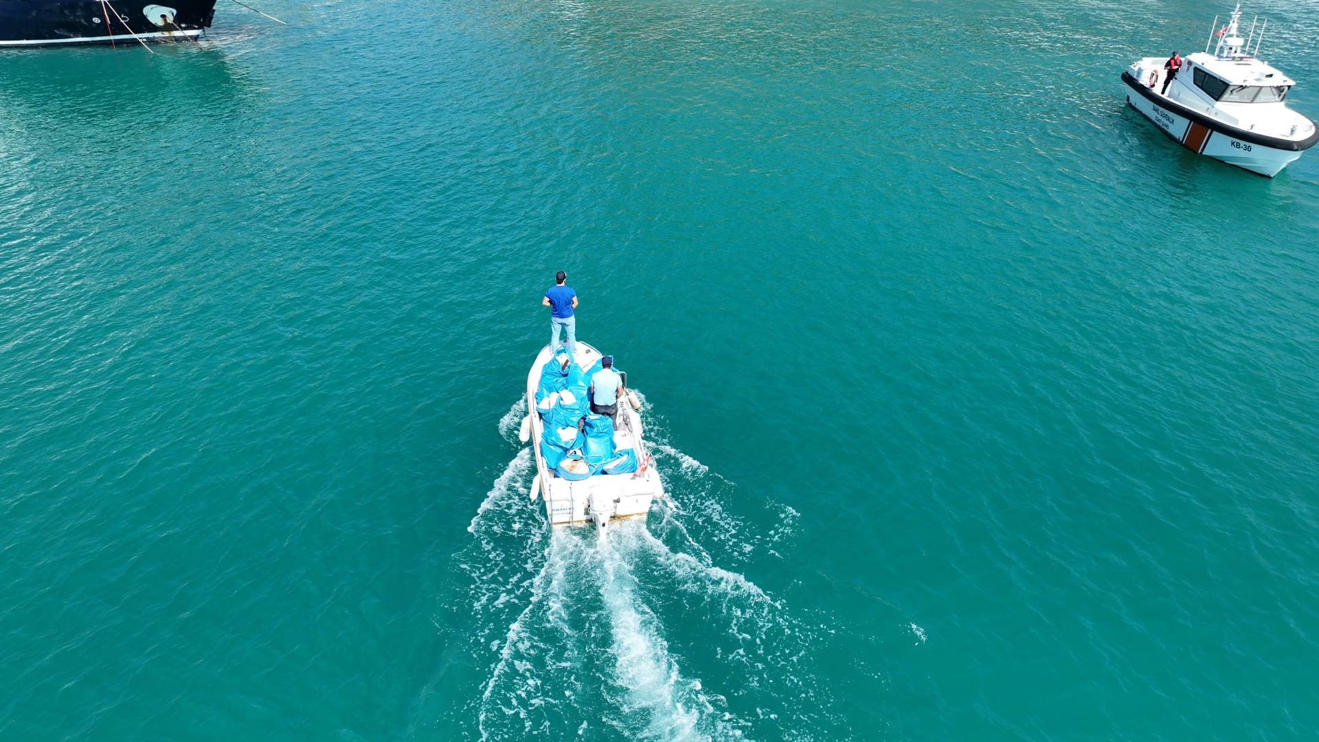 Balıkçı Barınağı’nda Deniz Dip Temizliği Yapıldı (13)