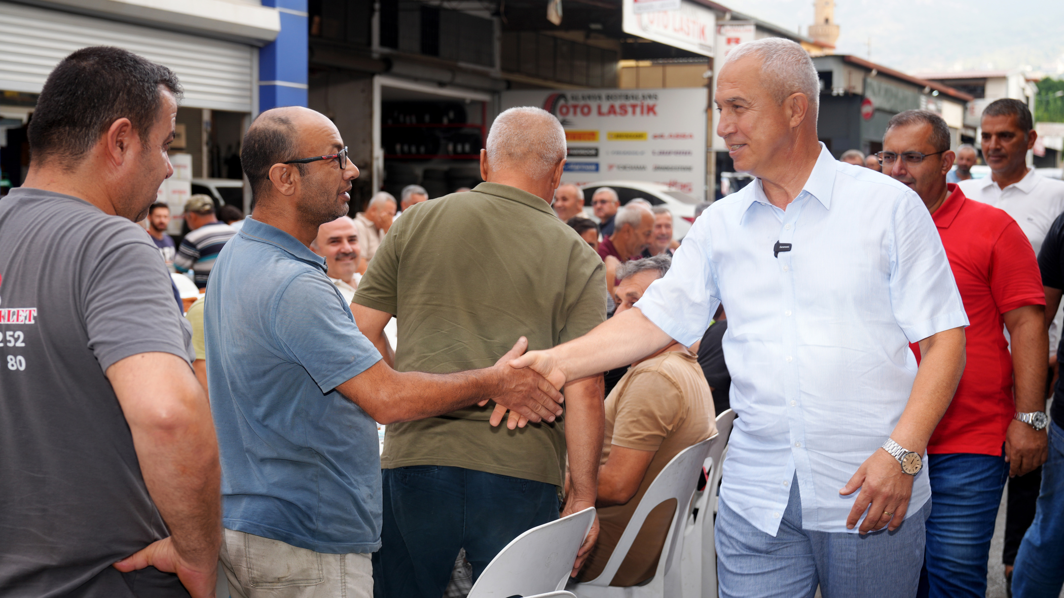 Başkan Özçelik Sanayi Esnafıyla Buluştu (2)