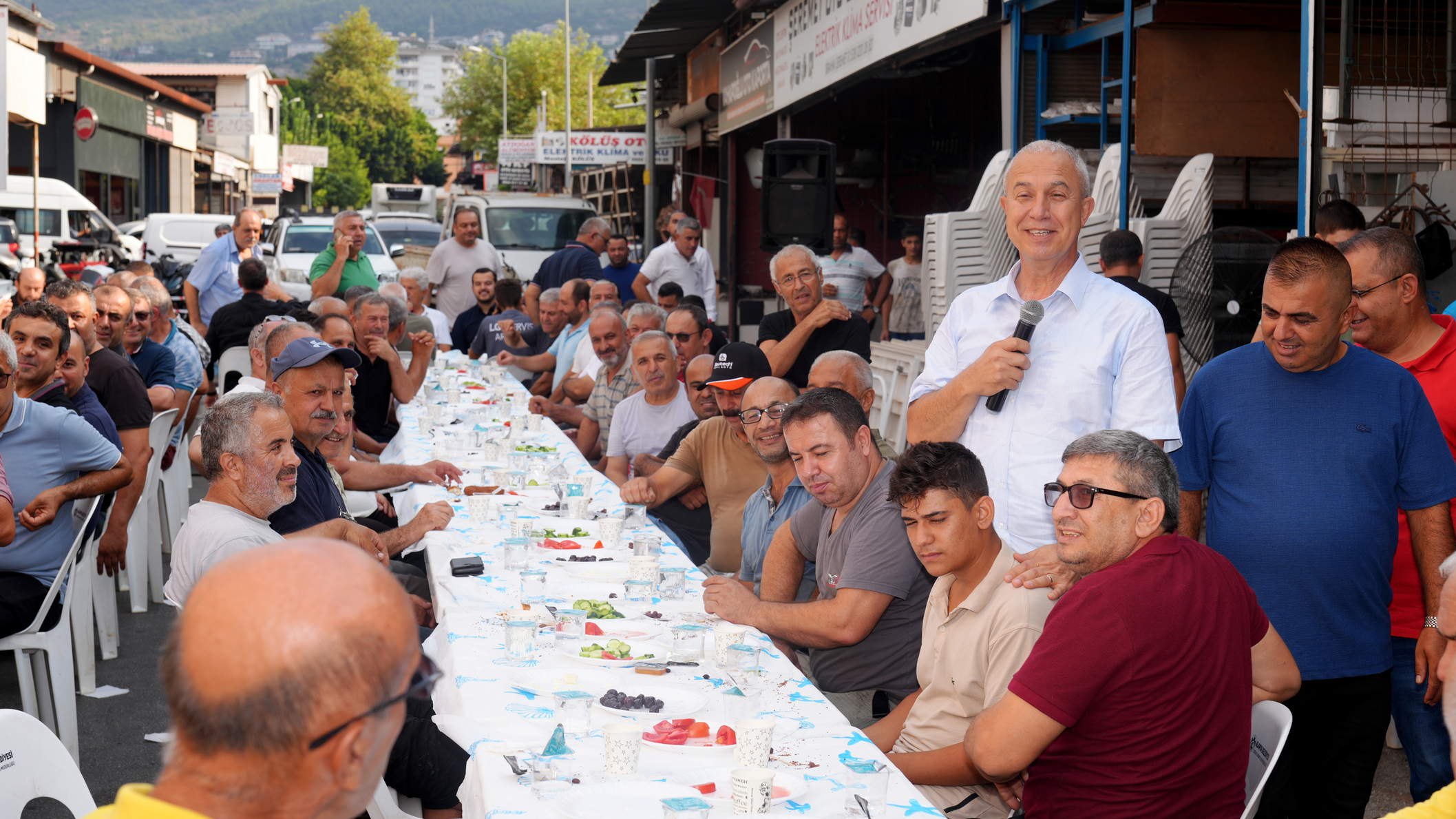 Başkan Özçelik Sanayi Esnafıyla Buluştu (4)