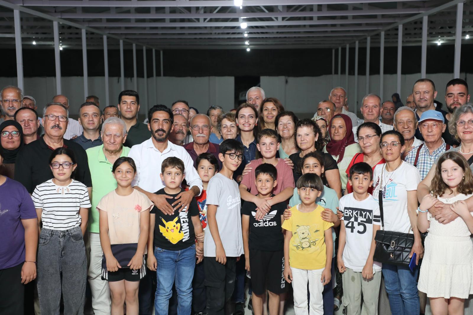 Başkan Saniye Caran Sahada Talepleri Dinledi (1)