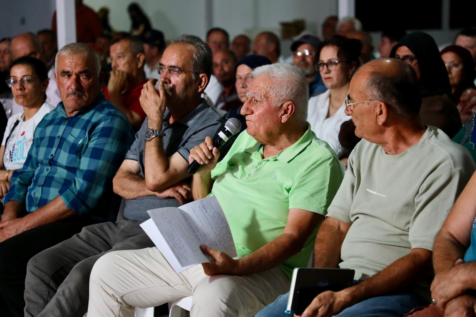 Başkan Saniye Caran Sahada Talepleri Dinledi (3)