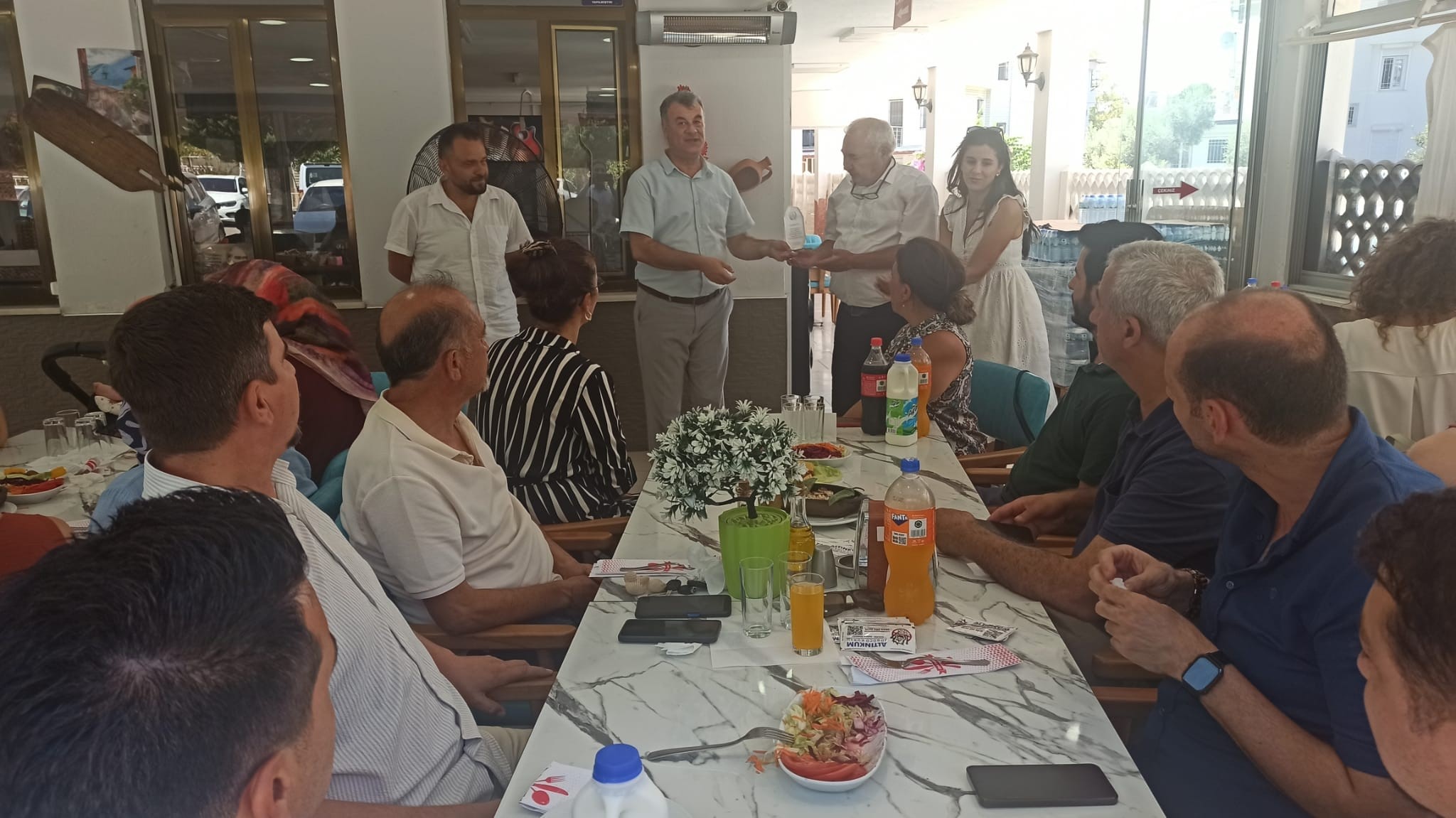 Didim’de Görev Yeri Değişen Şube Müdürlerine Veda Yemeği (2)