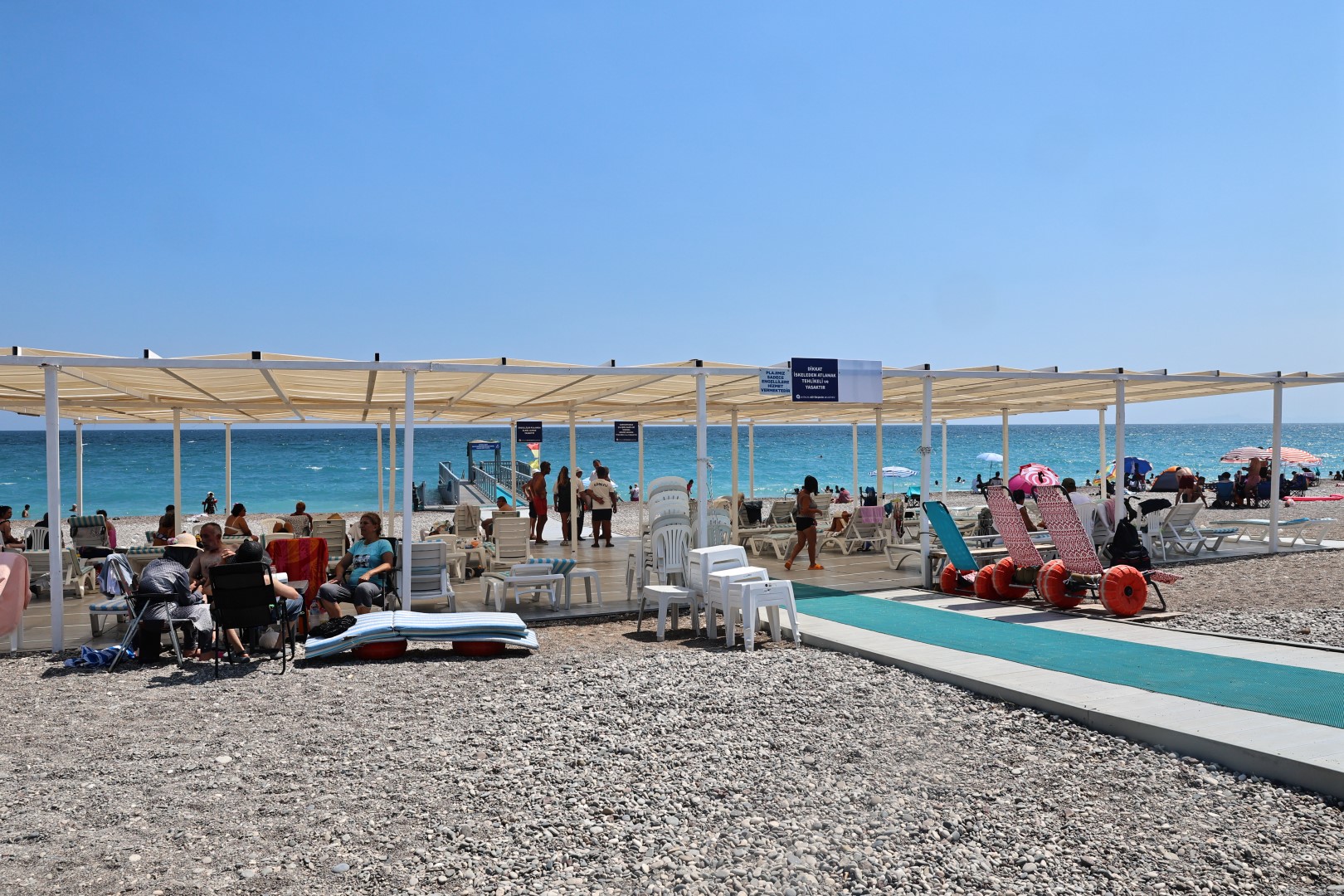 Engelsiz Plajlara Ziyaretçi Akını (8)