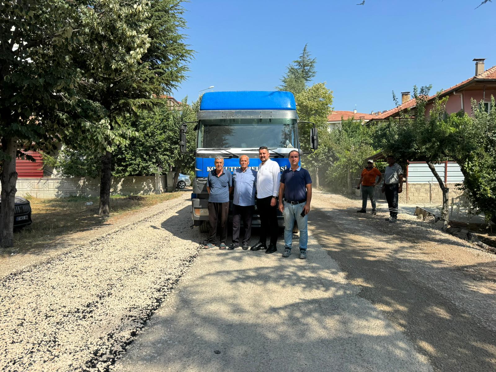 Hm Korkuteli Belediyesi Asfalt Çalışmalarını Karşıyaka Maha (1)