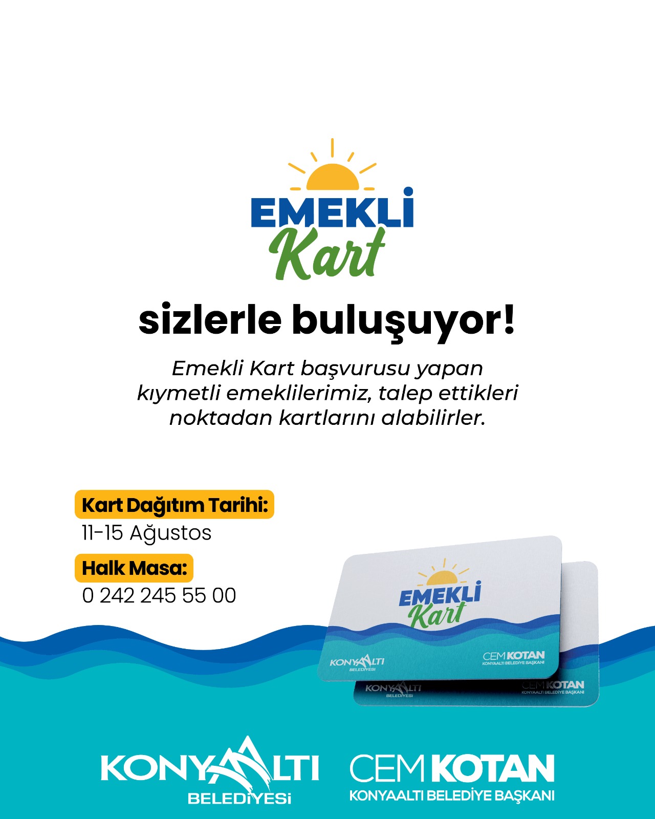 Konyaaltında Emekli Kart Için Geri Sayım (1)