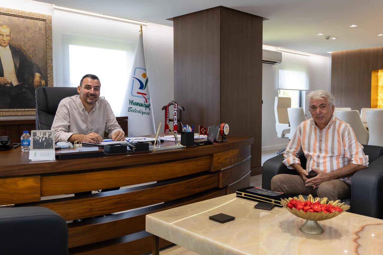 Korkuteli Belediyesi’nden, Başkan Vekili Çiçek’e Ziyaret