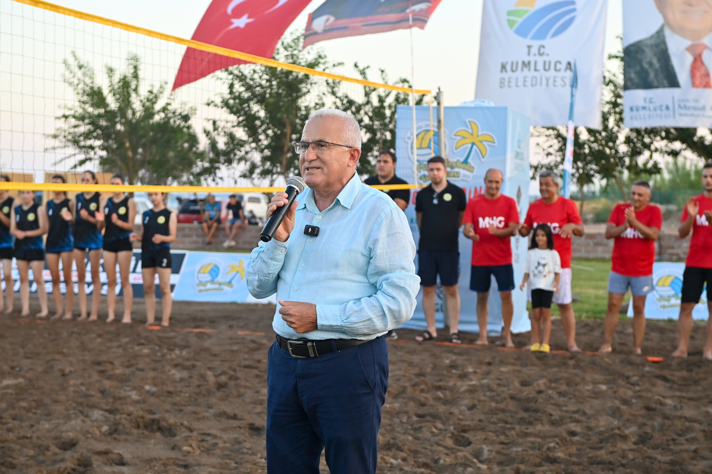 Kumluca’da 30 Ağustos Zafer Kupası Plaj Voleybolu Turnuvası Başladı! (4)