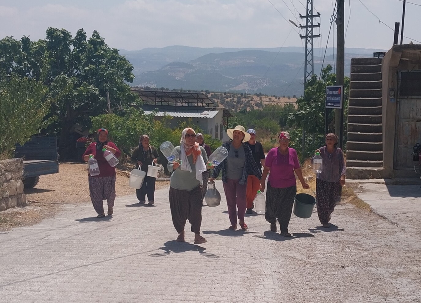Mersin Mut'un Kırsal Mahalleleri Su Sorununa Çözüm Istedi (4)