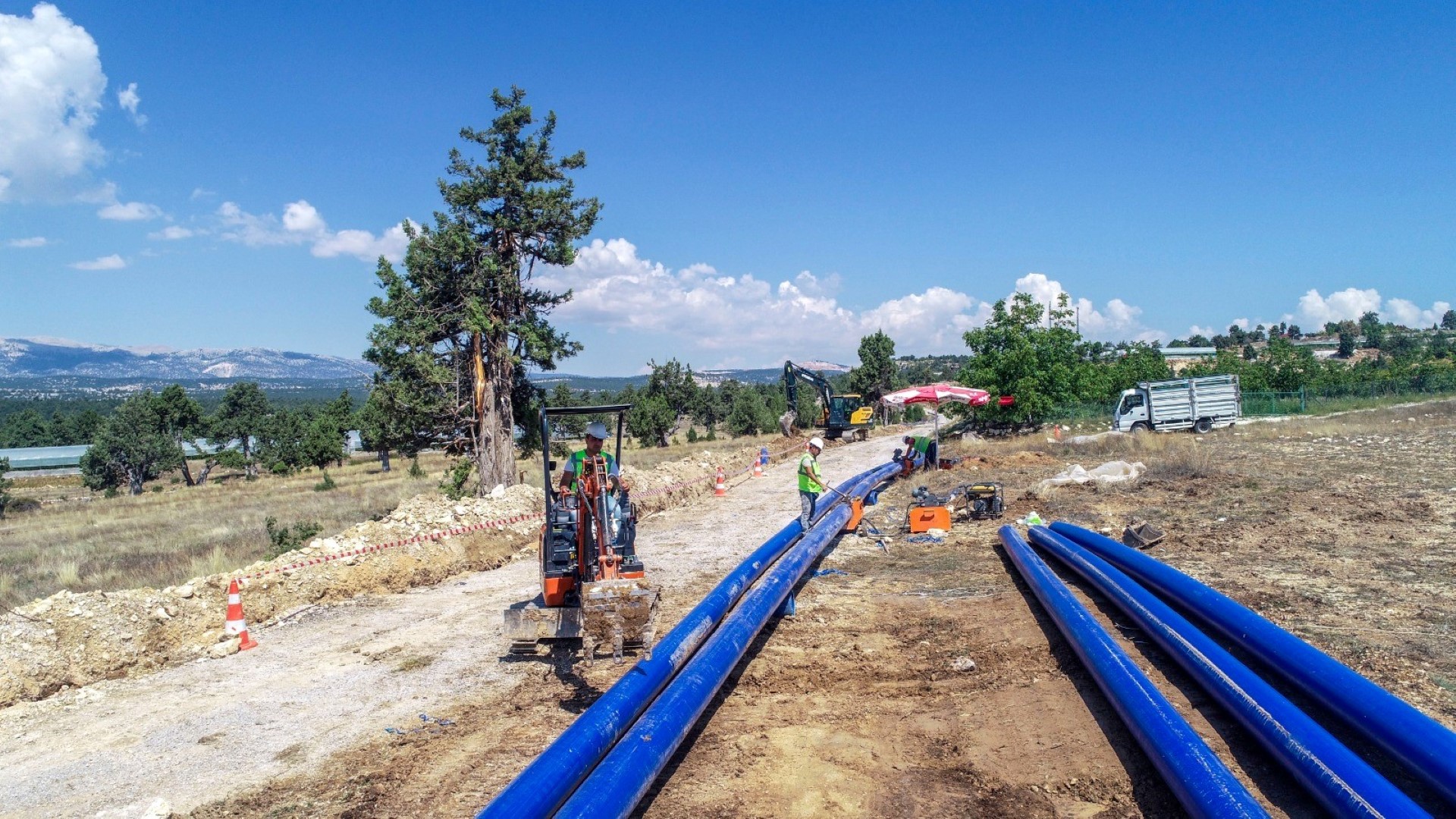 Meski̇, Erdemli'de Içme Suyu Çalışmalarını Sürdürüyor (2) (Large)