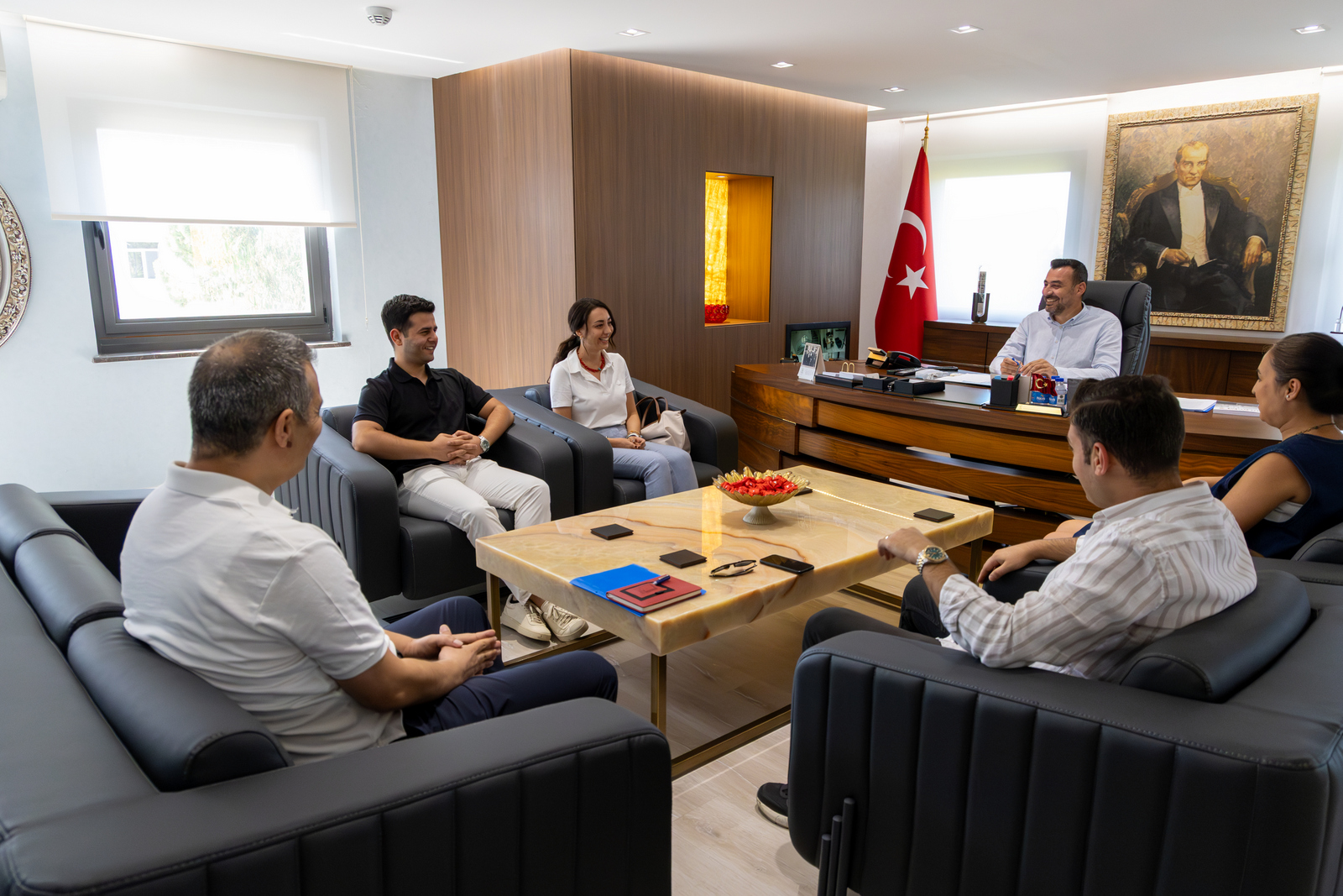 Mimarlar Odası, Başkan Vekili Çiçek’i Ziyaret Etti (3)