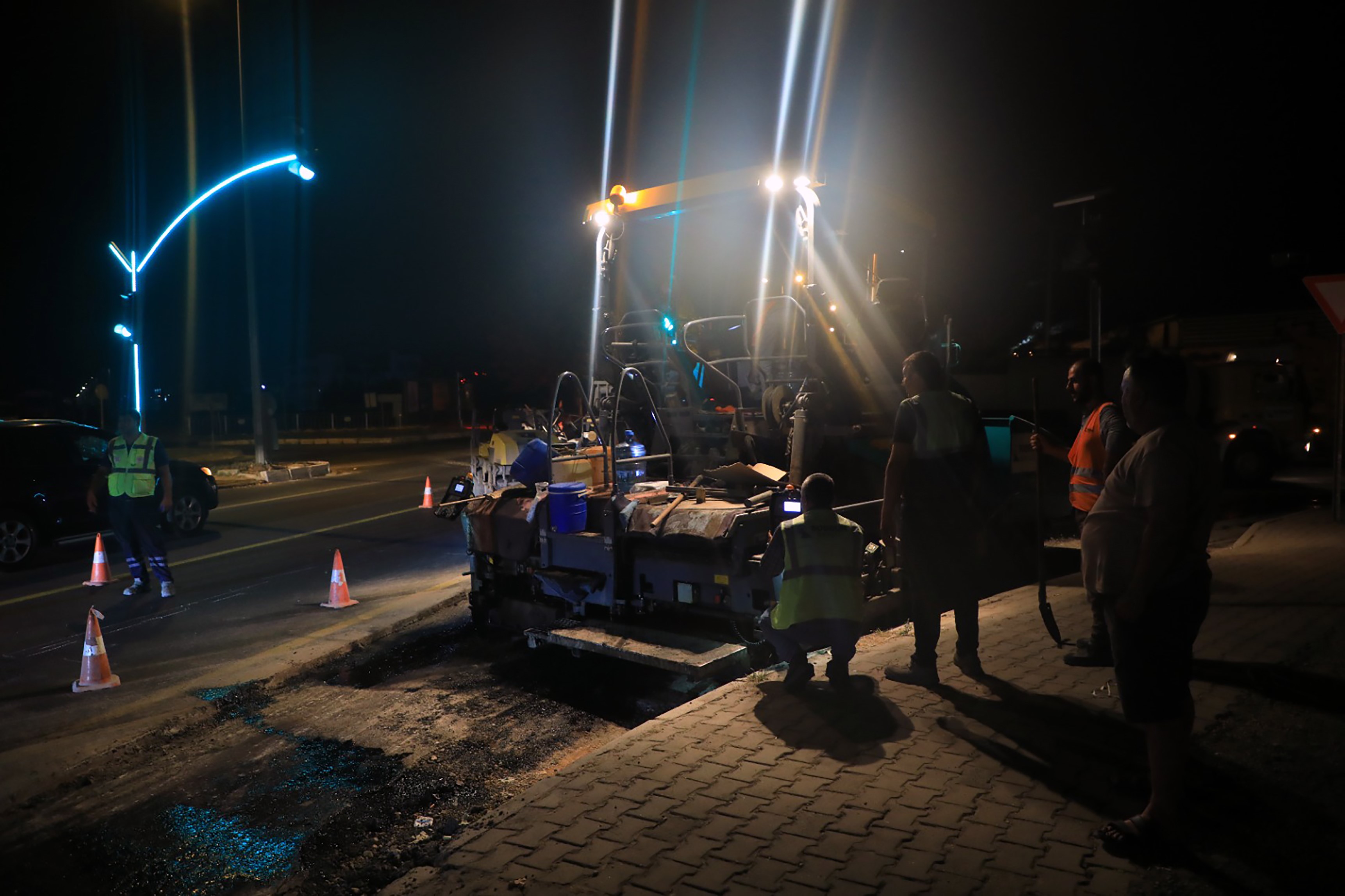 Muğla Büyükşehirden Ulaşım Için Gece Mesaisi (4)