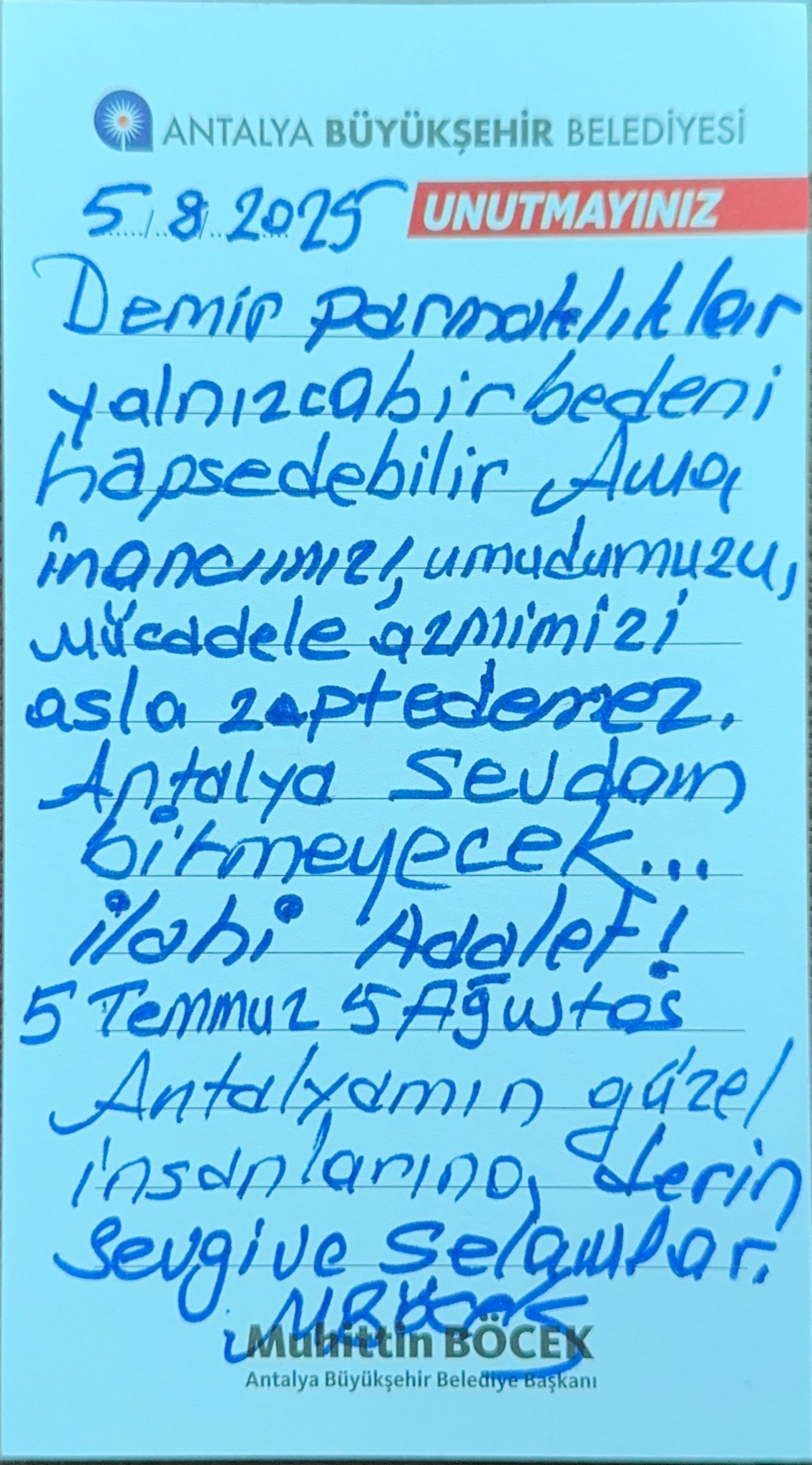 Muhittin Bocek Mektup-6