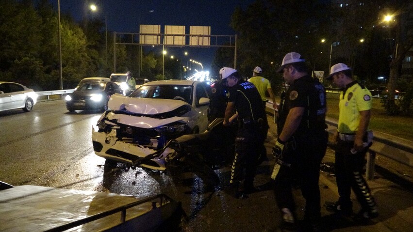 Sürücü Olay Yerinden Kaçtı (5)