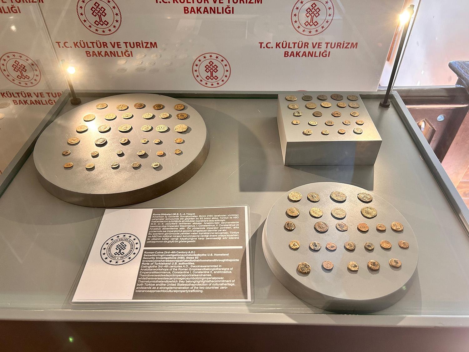 Abd 83 Adet Roma Dönemi Sikkesini Türkiye'ye Iade Etti (2)