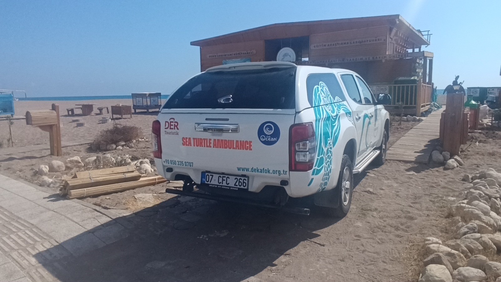 Antalya'da 'Deniz Kaplumbağası Ambulansı' Göreve Başladı (3)