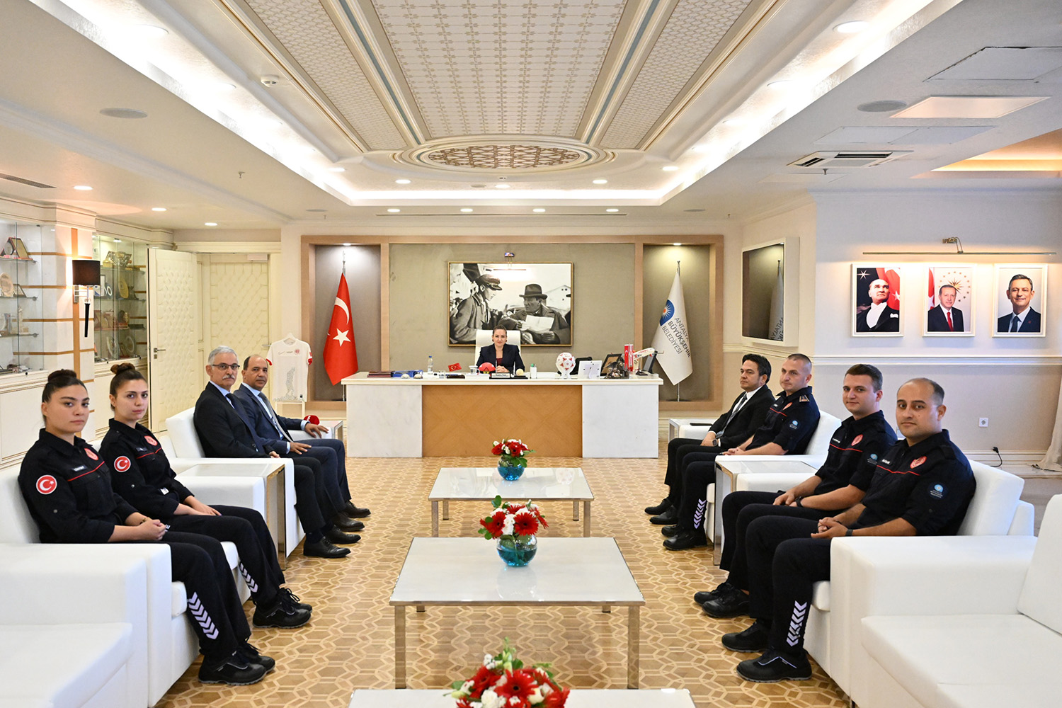 Başkan Vekili Özdemir İtfaiye Haftası’nı Kutladı (2)