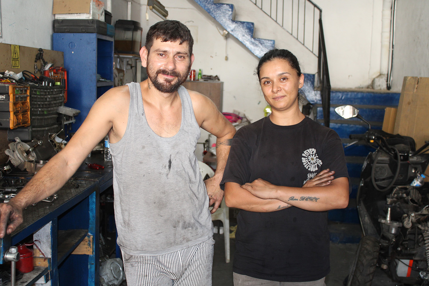 Çırak Bulamayan Eşine Destek Için Başladı, Motor Ustası Oldu (1)