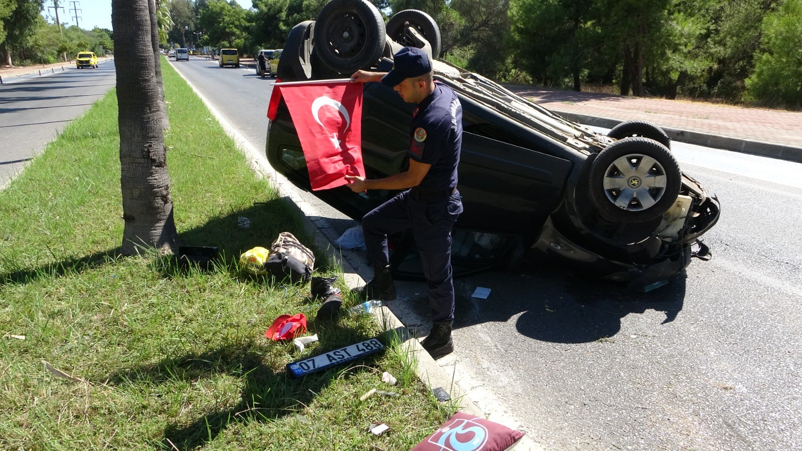 Kazada Türk Bayrağı Hassasiyeti Dikkat Çekti (6)