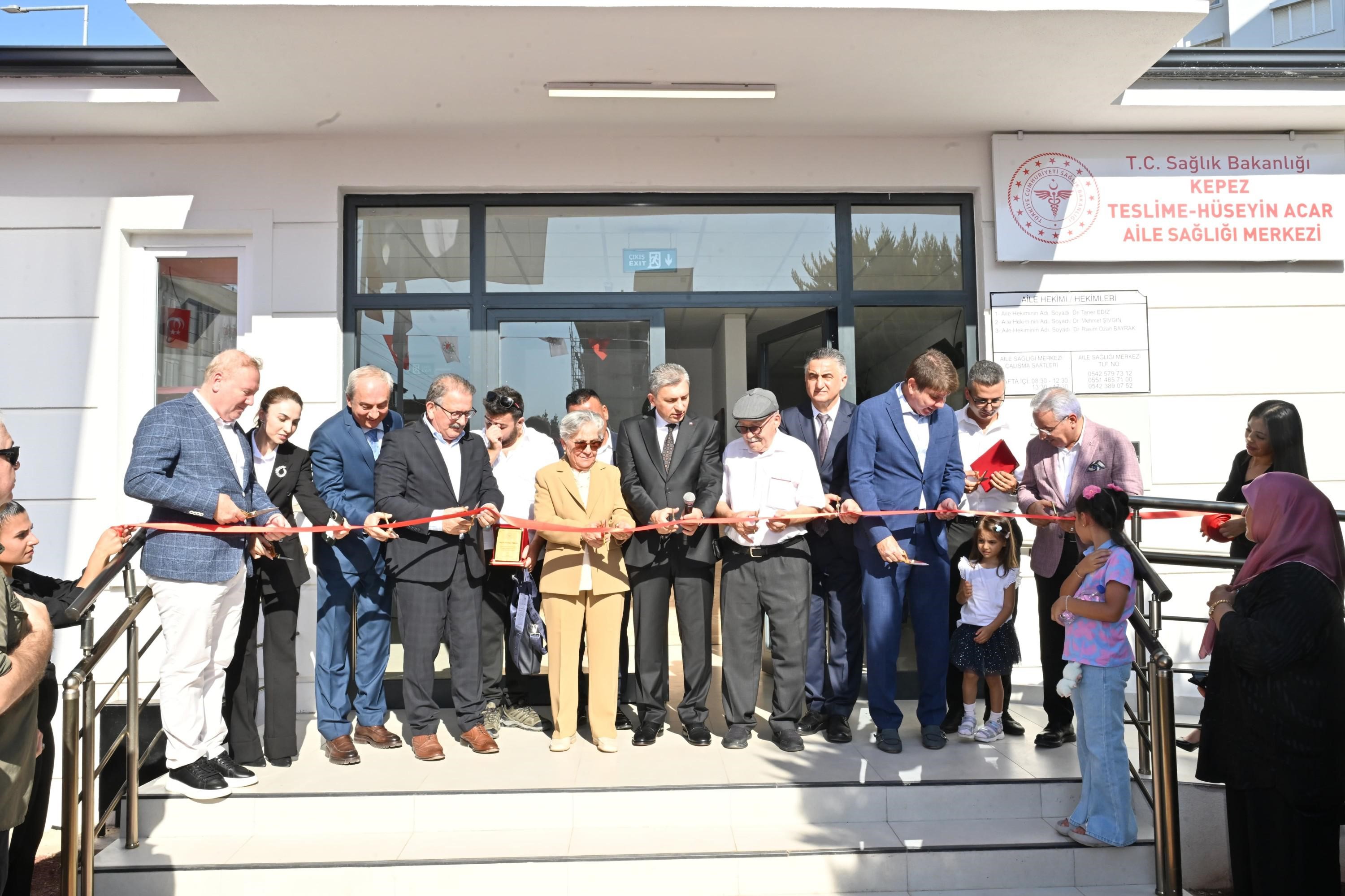 Kepez Teslime Hüseyin Acar Aile Sağlığı Merkezi Hizmete Açıldı (2)