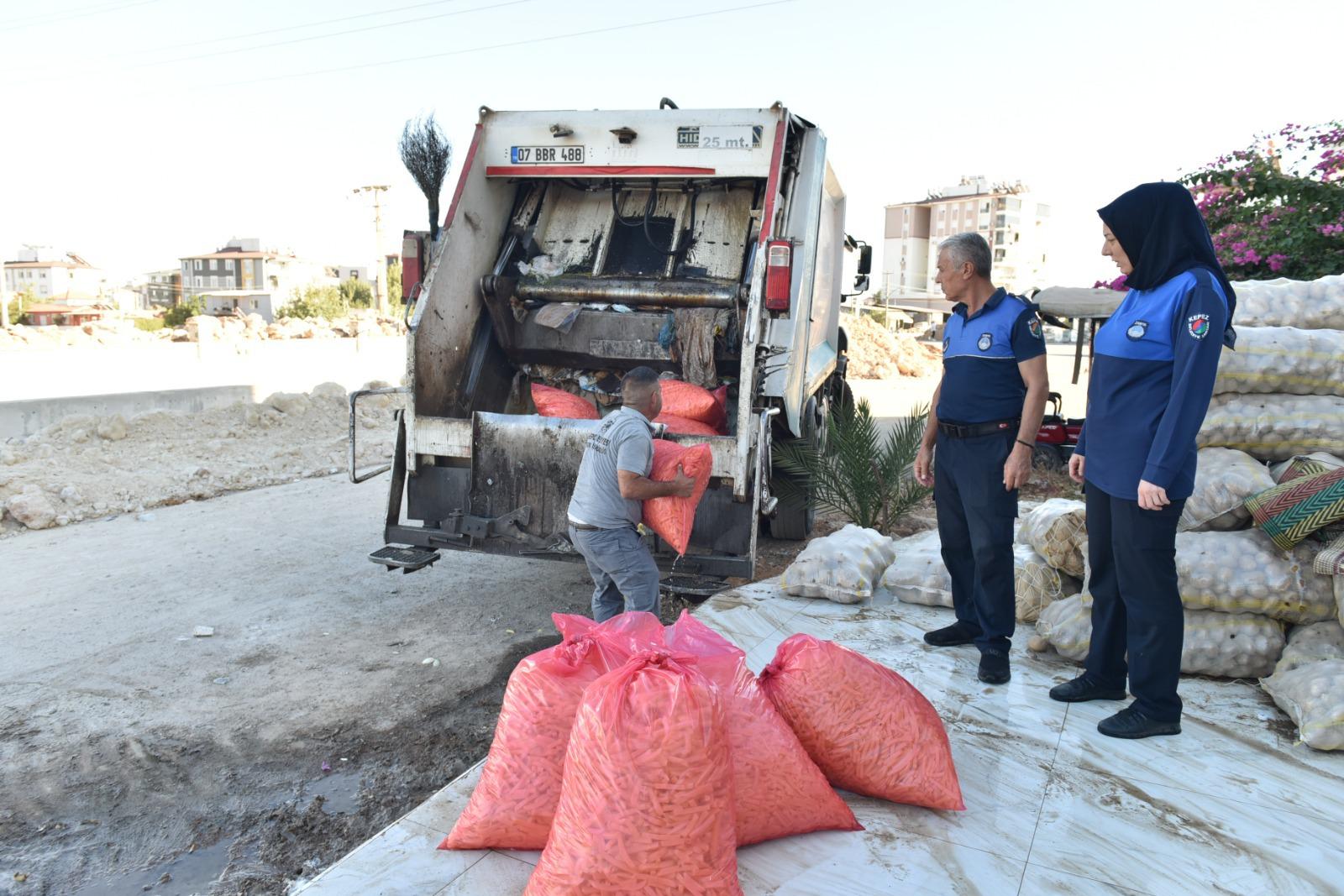 Kepezde 1,5 Ton Patates Imha Edildi 8