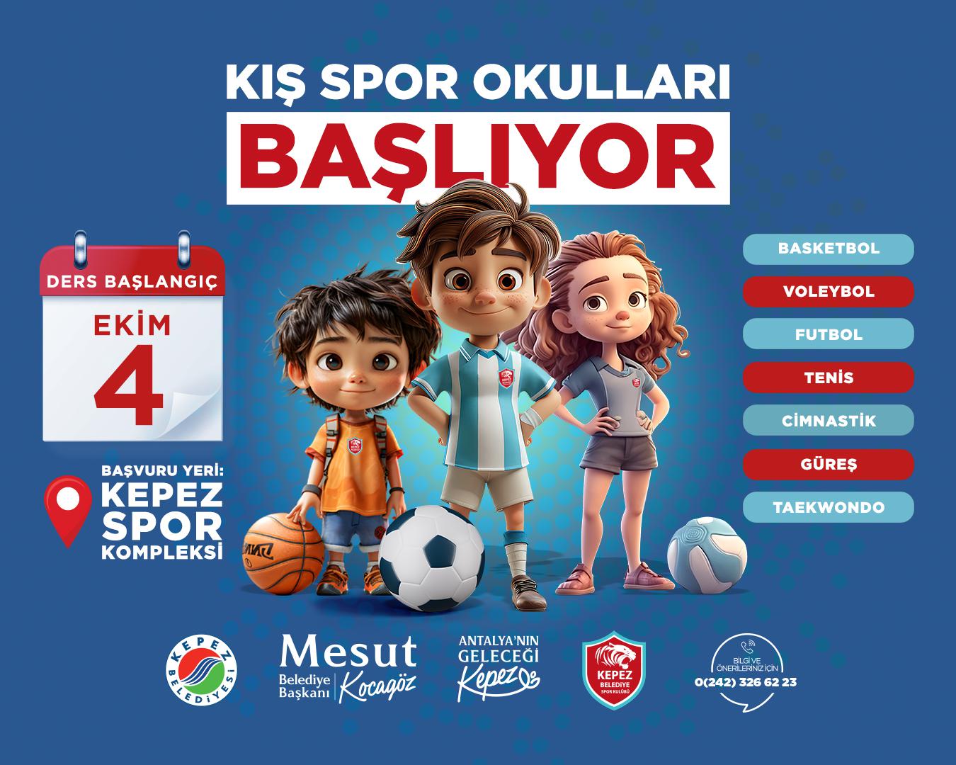 Kepezin Kis Spor Okullari Basliyor 2