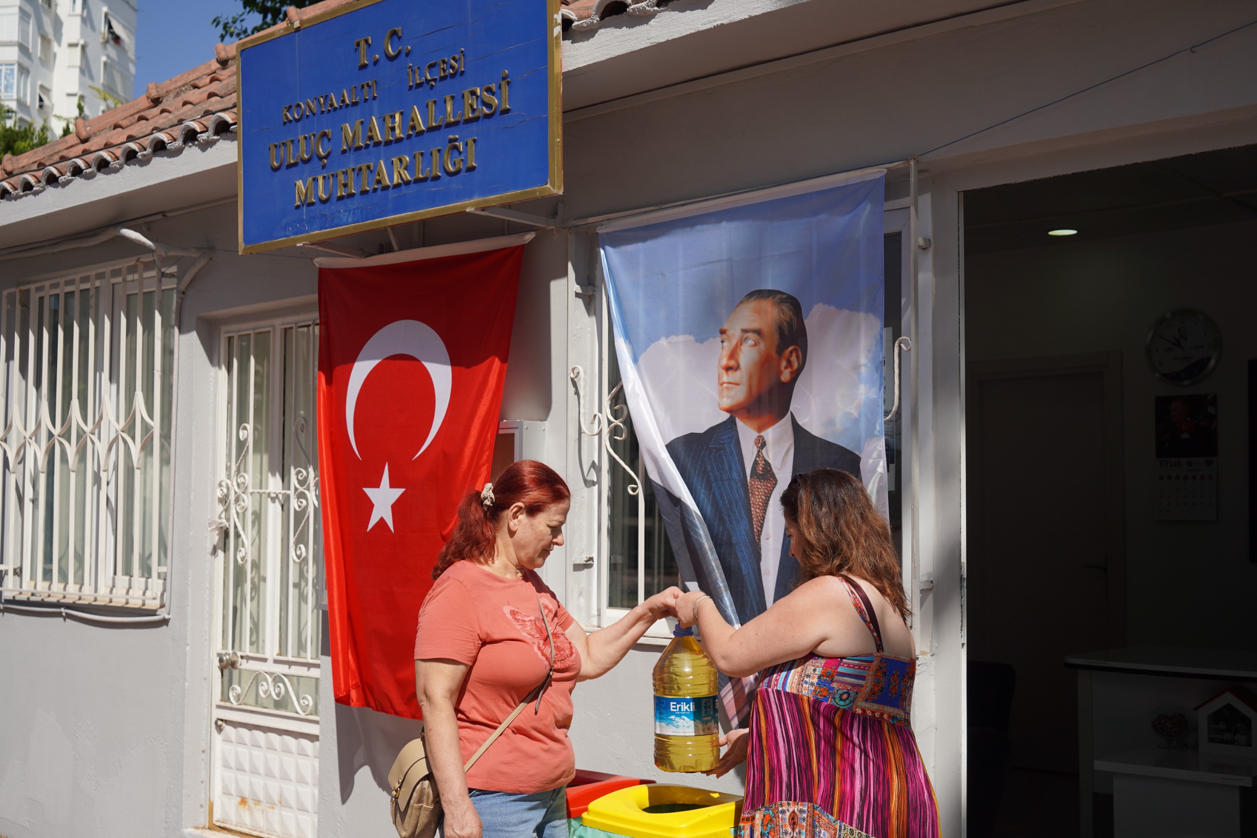Konyaalti’nda Atik Yağlar Geri̇ Dönüştürülüyor (5)