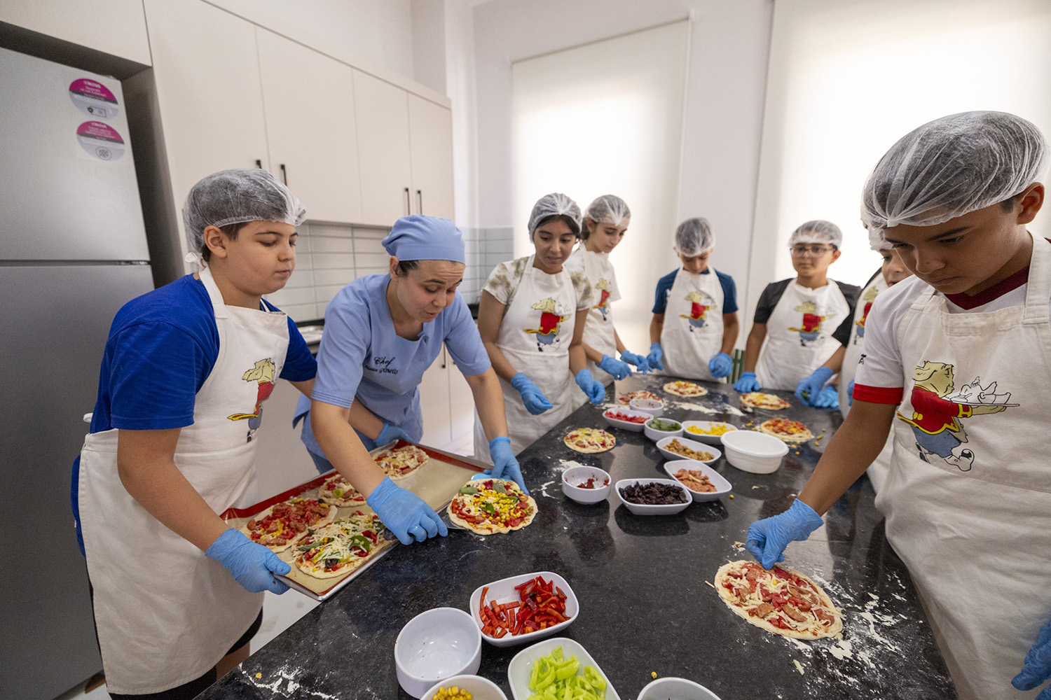 Mersin'de Minik Şefler Yemek Yapmayı Öğreniyor (2)