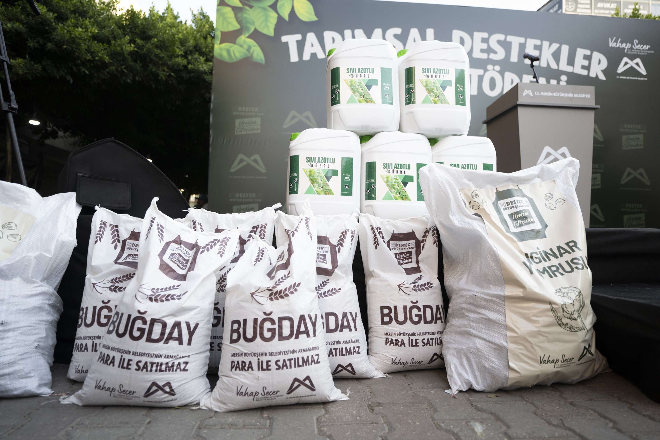 Mersin'de Üreticiye Güneş Paneli, Tohum Ve Gübre Desteği (3)